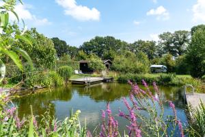 Safari tent 2 op Wellness Camping en B&B Stoltenborg