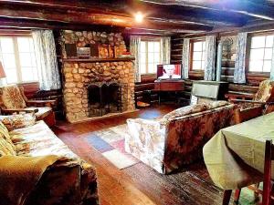 Spacious Family-Friendly Log Cabin with Lake Views near Cadillac, Michigan