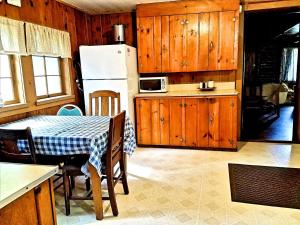Spacious Family-Friendly Log Cabin with Lake Views near Cadillac, Michigan