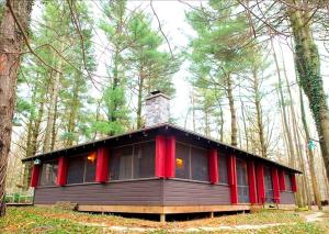 Unique Cabin Vacation Rental for Large Groups on the coast of Lake Michigan near Saugatuck, Michigan