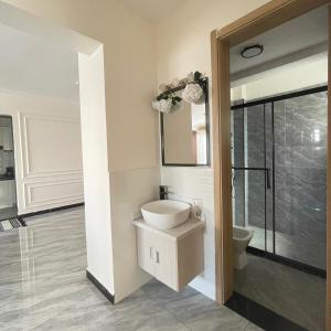 classy executive two bedroom apartment with swimming pool, ample parking space children playing ground and amazing scenic views