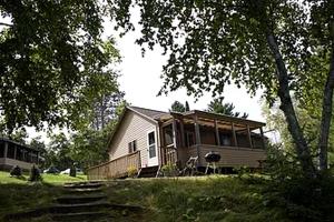 Lakeside Cabin Rental with a Boat Dock in Pine River, Minnesota