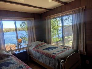 Rustic Two-Story Cabin Rental with Lake Access in Hayward, Wisconsin