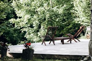 Intimate Peaceful Yurt Surrounded by Nature in Lithuania