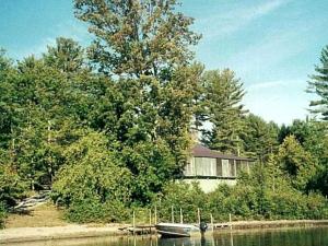 Rustic Camping Cabin Rental on a Lake near Adirondack Mountains in New York
