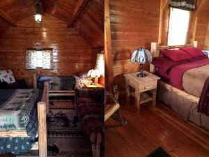 Rustic Cabin Rental with Private Deck near Billings, Montana