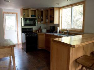 Rustic Log Cabin on the Banks of Kenai Lake, Alaska