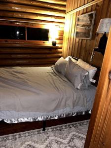 Charming Lakeside Cabin Bungalow with Timeless Rustic Beauty near Portage Lake in Maine