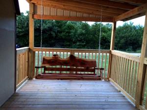 Rustic Cabin Rental with a Fishing Pond in Allen, Oklahoma