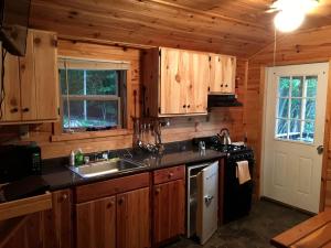 Log Cabin for Family Glamping Vacation near Cherry Springs State Park, Pennsylvania