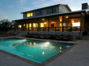 Modern Vacation Rental a Pool on the Blanco River in Wimberley, Texas