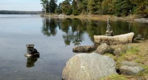 Waterfront Cottage Rental on River Bay near Bar Harbor, Maine