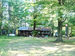 Secluded Rustic Cabin Rental Inside Manistee National Forest in Brethren, Michigan