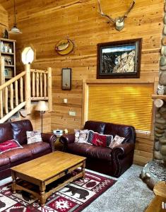 Rustic Family Cabin Nestled Among the Towering Trees in Idaho