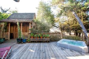 Antique Indonesian Teakwood Cottage for a Romantic Getaway in Petaluma, California