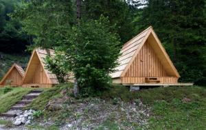 Unique A-Frame Cabin Rentals for a Vacation near Bovec, Slovenia 