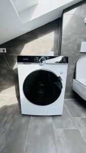 Charming Attic Retreat with Sloped Roof