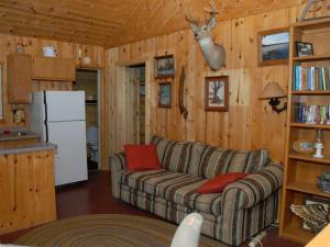 Lakeside Cabin Rental in the Woodlands of Indian Point, Wisconsin