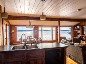 Gorgeous Cottage Rental on Banks of Rangeley Lake in Rangeley, Maine