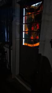 Branco Por do sol próximo aeroporto