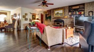 Lovely Cottage Rental with Waterfall on San Gabriel River near Austin, Texas