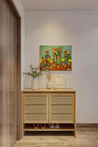 H-Vista Sapa in-unit kitchen & washing machine