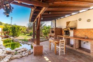 Villa rural con piscina en Alora