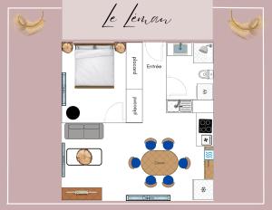 LE LEMAN - 5 min à pieds du lac, des plages, des parcs