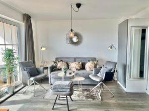 fewo1846 - Strandresidenz Wassersleben KuestenNest - luxuriöses Studioapartment mit Balkon und Meerblick