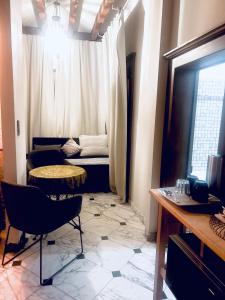 Luxury suite with a private terrace