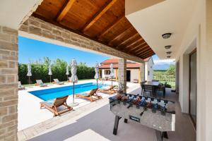 Villa Velebita with heated pool