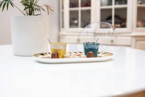 Traduction Cozy apartment Jardin Public