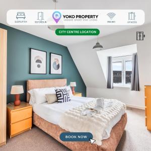 Elegant Apartment in Northampton Town Centre by Yoko Property - 4hvězdičkové hotely ve městě Northampton