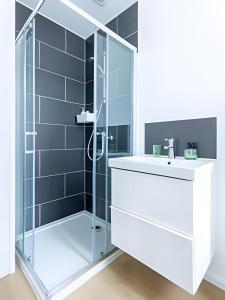 Studio lumineux, idéal pour séjour pro