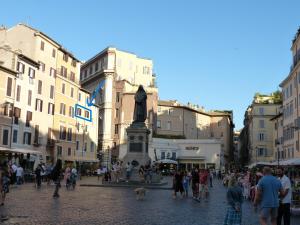 The column of Campo de Fiori