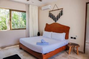 Spacious 4BR Villa with Private Pool & Lush Courtyard in Tulum