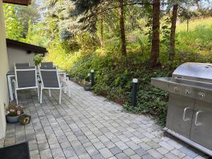 Leśny apartament z ogrodem