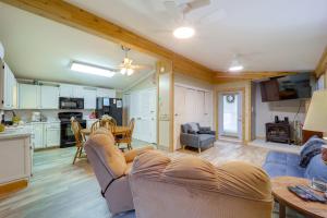 Community Perks! Mountain Home with Deck in Newland