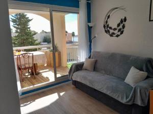 Joli appartement climatisé résidence avec piscine et plage du Grazel à 180m