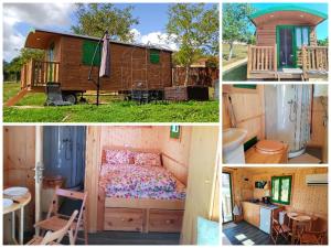 Terra Bulle Hébergement - Roulotte climatisée avec SPA privatif