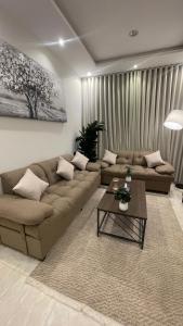 شقة انيقة بغرفتين نوم وصالة