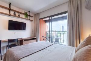 Studio equipado próximo Metrô Borba Gato