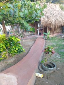 Espectacular cabaña frente al mar