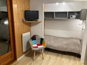 Studio cabine 4 pers. 3* avec balcon exposé Nord-Ouest - FR-1-263-607