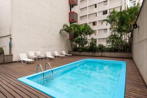 P97 - Novo Bhaus Jardins Oscar Freire Paulista - 9o andar - Vaga de Garagem - Restaurante Galetos no Térreo - Poeta