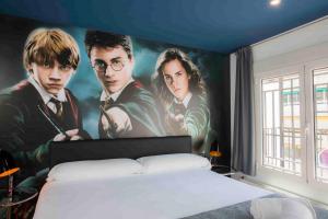 Family Room with Terrace room in Casual del Cine Valencia