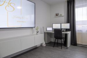 Holiday&Stay, Apartment Relax, Küche, 85Zoll TV, WLAN
