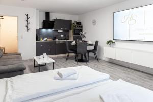 Holiday&Stay, Apartment Stay, Küche, 85Zoll TV, WLAN