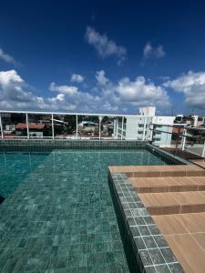 Flat com Hidromassagem Privativa no Centro De Porto de Galinhas - Sol e Mar Residence