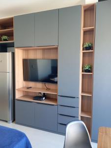 Flat ao lado do Allianz com estacionamento